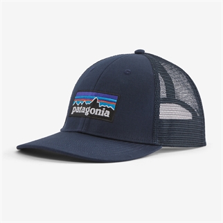 Patagonia P-6 Logo LoPro Trucker Hat new navy